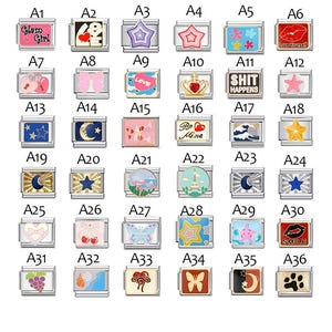 Custom Silver Italian Charm Bracelets, Italy  Vintage Bracelets, Personalized Italian Bracelets,Gifts for Her,Birthday gift,Christmas gift