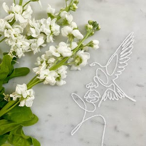 The Muse | Bespoke Wedding Veil | Custom Embroidery Tailored to You