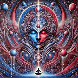 Arcturian Sirius Alignment – Cosmic Energy Digital Art for Meditation & Higher Consciousness