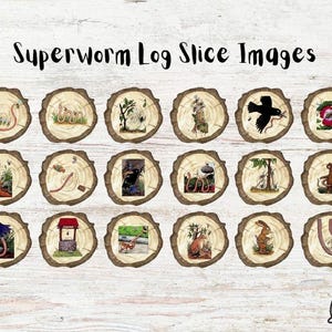 Superworm Inspired Story Log Slices - PDF Download