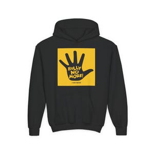 Youth Hooded Sweatshirt | Heavy Blend Hoodie for Kids | Cotton Polyester Fleece | True to Size | Soft Warm Kangaroo Pocket Pullover