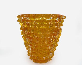 Orange Rostrato Vase