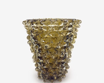 Bronzed Rostrato Vase Medio