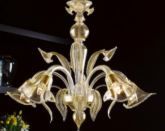 3004 Murano Chandelier