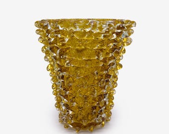 Amber Rostrato Vase Medio