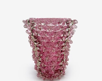 Pink Rostrato Vase Medio