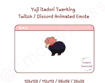 Twerking Yuji Itadori Emote