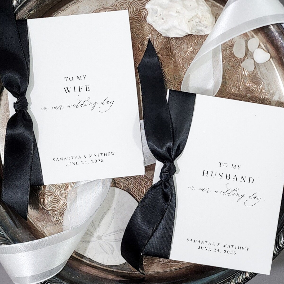 His and Her Vow Books Wedding Vow Books Set of 2 Vow Booklet for Modern Black and White Wedding Personalized Gift for Bride and Groom VCT - Etsy