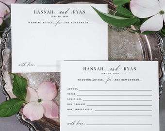 Wedding Guest Book Alternative advice wedding advice and wishes bridal shower game black and white words of wisdom rehearsal dinner FLS