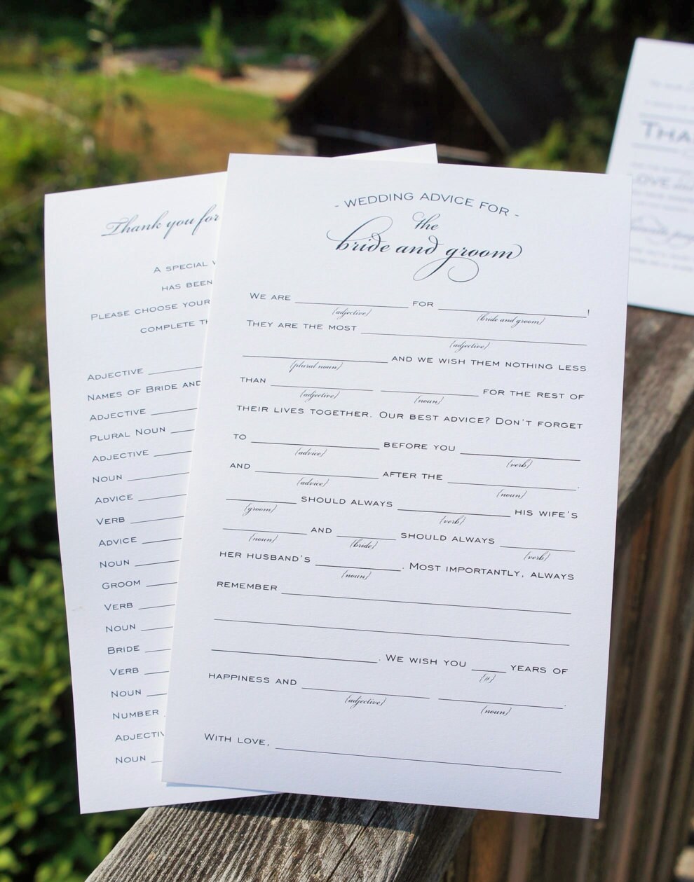 Wedding Mad Libs printable Instant Download Mad libs wedding | Etsy