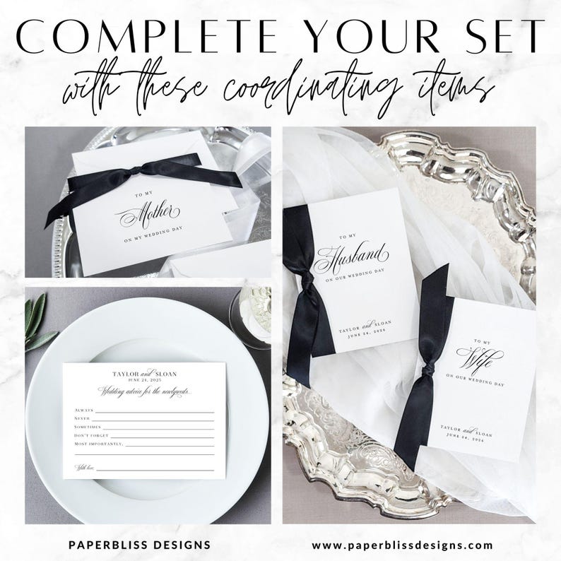 Wedding Advice Card wedding wishes bridal shower game wedding advice and wishes advice guest book card words of wisdom rehearsal dinner MZT image 9