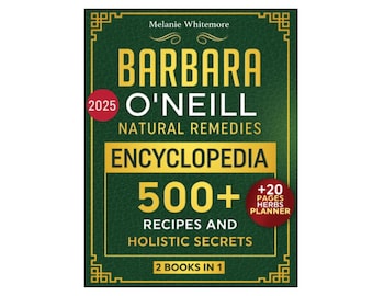 Natural Remedies Encyclopedia eBook PDF, 500+ Herbal Recipes Guide, Holistic Healing Book, Alternative Medicine, Wellness Encyclopedia