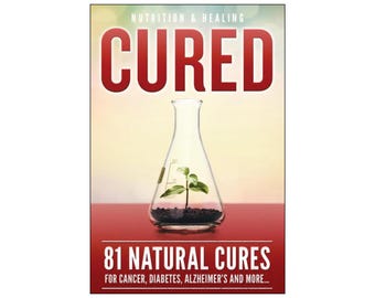 Natural Cures eBook PDF, Nutrition and Healing Guide, Holistic Health Book, Natural Remedies Digital Download, Wellness Alternative Medicine