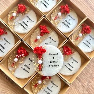 Wedding guest gift, Wedding Magnet, Wedding Favors, Engagement Favors,Epoxy Magnet, Anniversary Favors,Islamic Wedding Nikah Favor