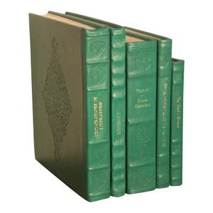 Green Leather Books