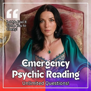 Emergency Psychic Reading | Fast Psychic Reading | Intuitive Guidance | Same Hour | Psychic Love Reading | Same Day
