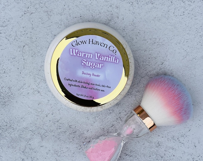 Warm Vanilla Sugar Dusting Powder · 3 oz Talc-Free Body Powder