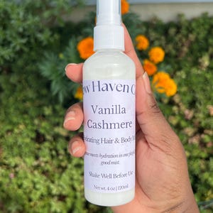 Vanilla Cashmere Hair & Body Mist