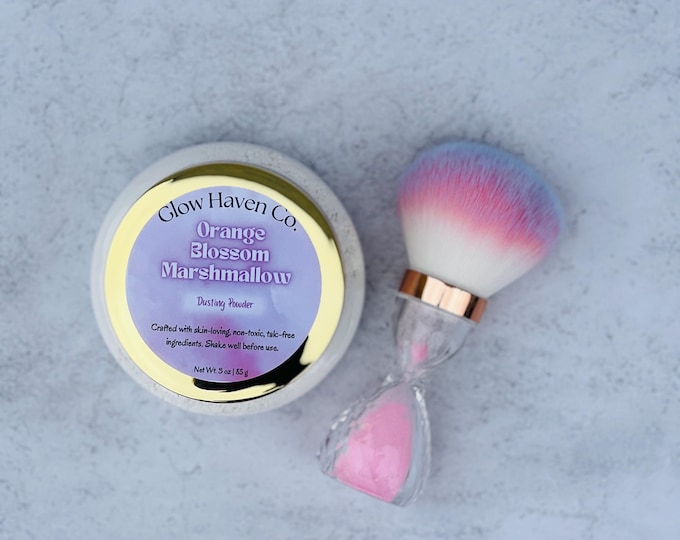 Orange Blossom Marshmallow Dusting Powder | 3 oz Talc-Free Body Powder