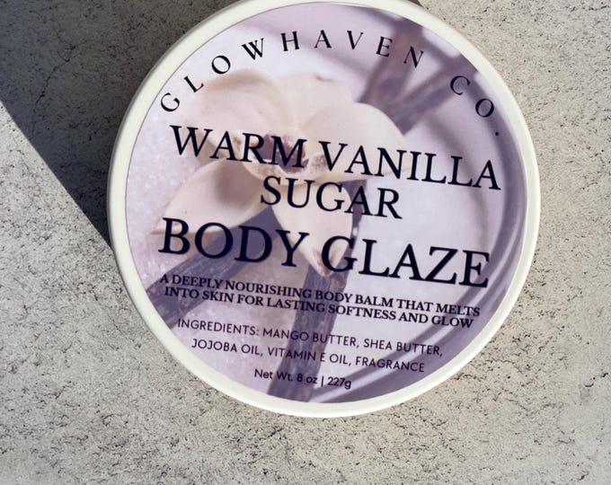Warm Vanilla Sugar Body Glaze | Deeply Nourishing Body Balm