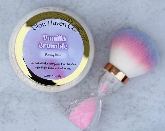 Vanilla Crumble Dusting Powder | 3 oz Talc-Free Body Powder