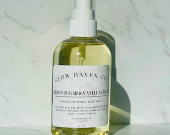 Brown Sugar & Vanilla Cream Luxury Body Oil