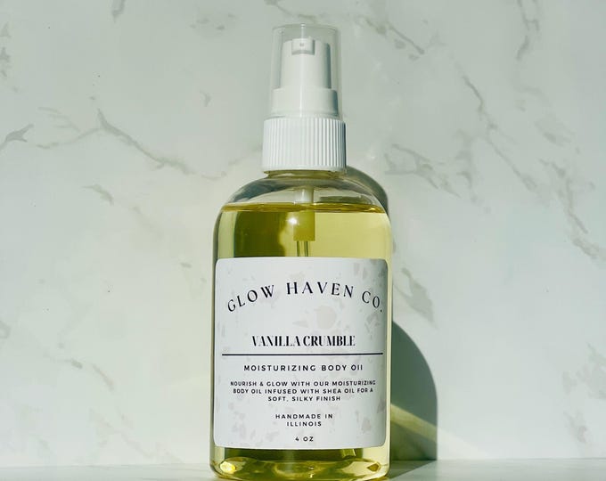 Vanilla Crumble Luxury Body Oil