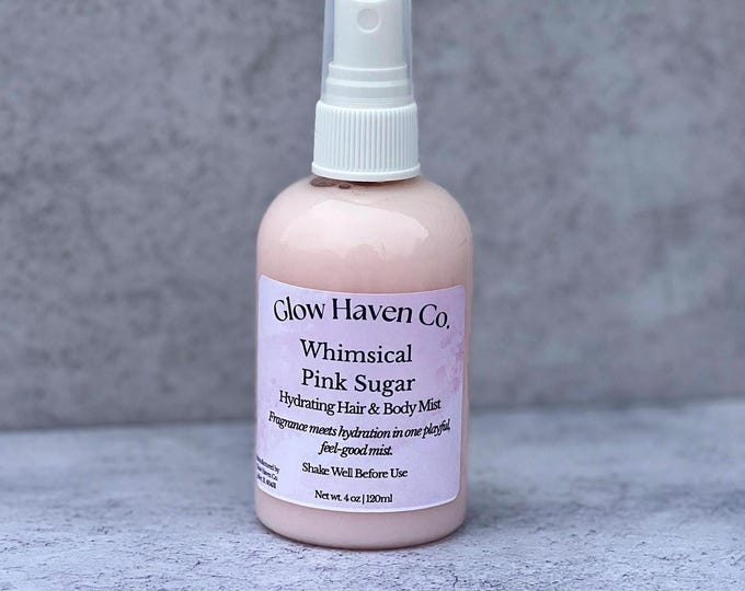 Whimsical Pink Sugar Hair & Body Mist
