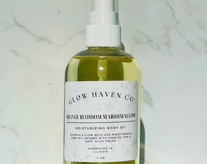Orange Blossom Marshmallow Luxury Body Oil