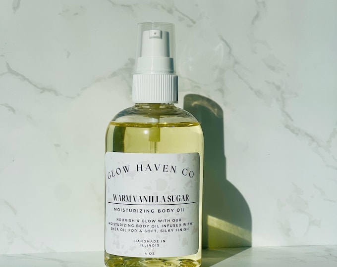 Warm Vanilla Sugar Luxury Body Oil