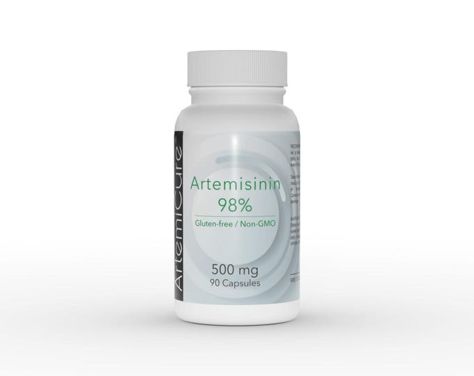 Artemisinin 98% – 500 mg – 90 Capsules | Ultra-Pure from Artemisia annua