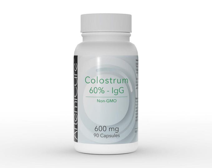Colostrum 60% IgG – 90 Capsules | High-Quality First Milk Extract
