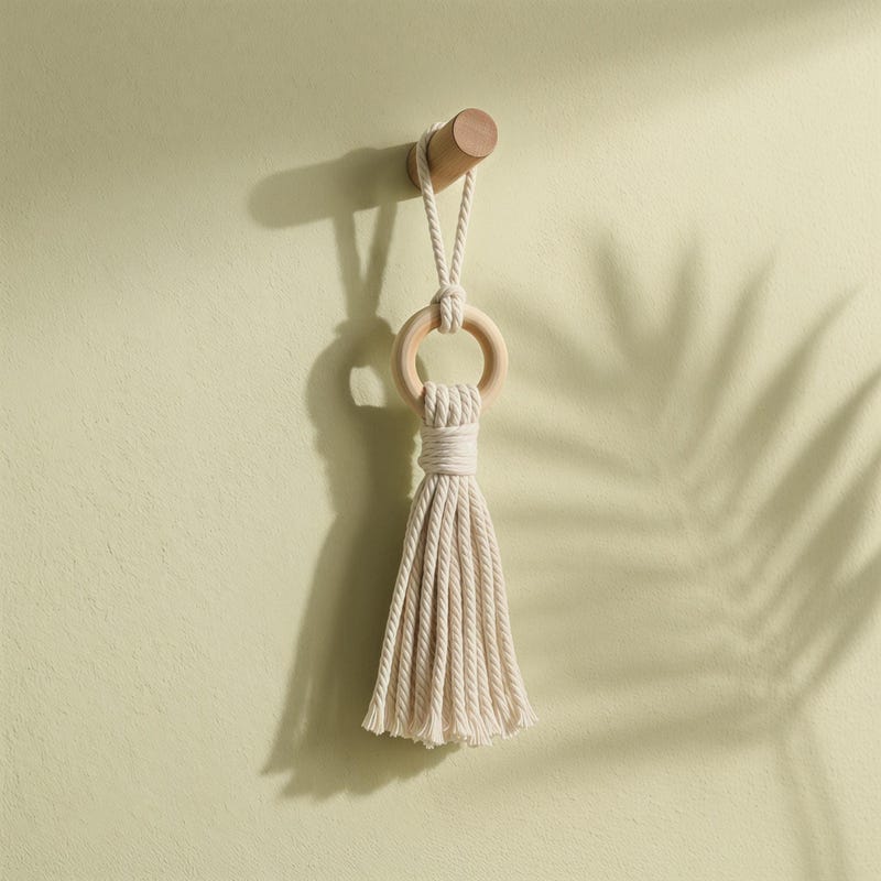 Wall Tassels Blue - Etsy UK