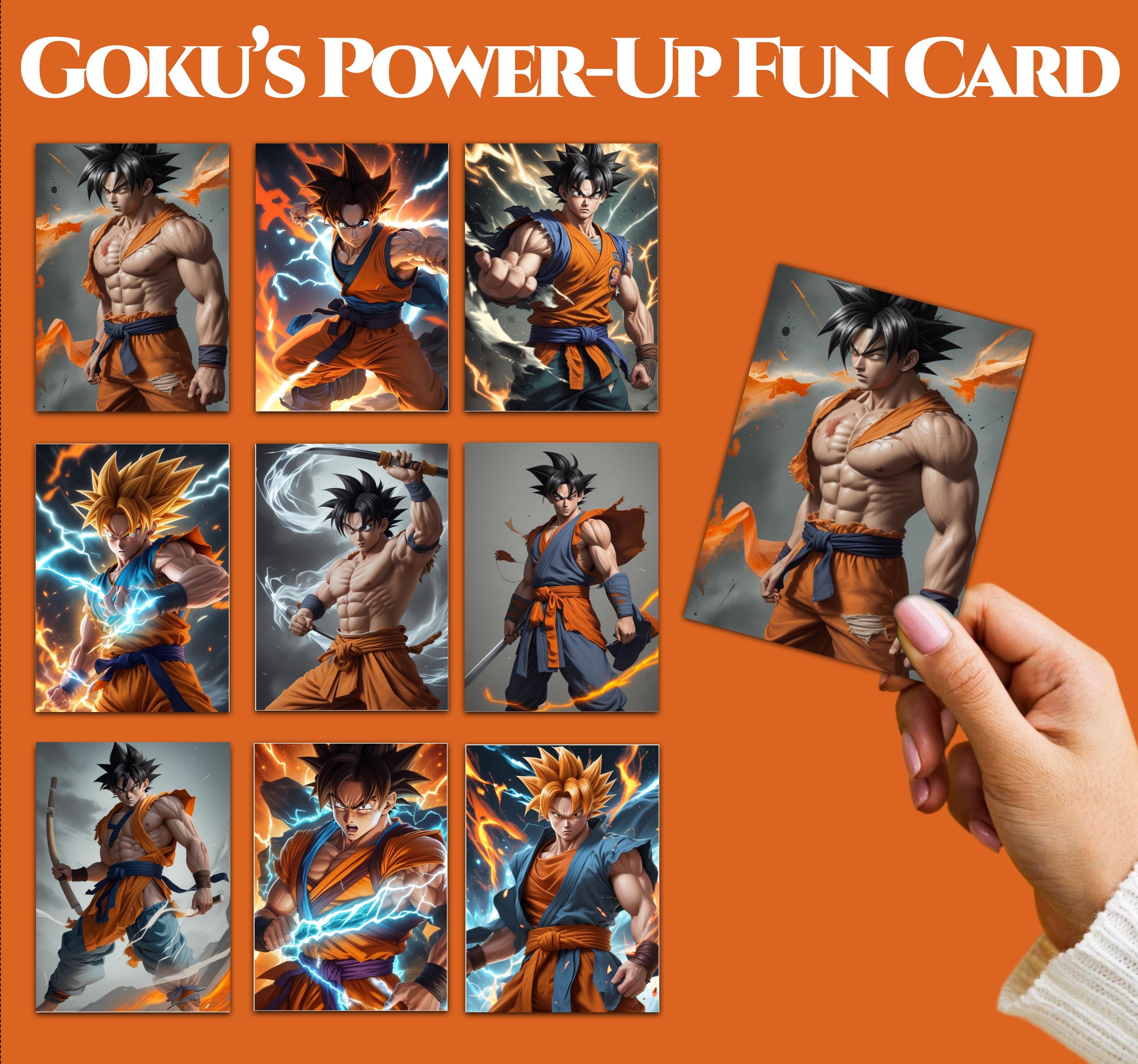 孫悟空 誕生日バースデーカード 孫悟空 誕生日バースデーカード Goku birthday cards - Etsy 日本