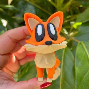 3Dプリントフォックス | ブロブフォックス | 関節式フォックス | フィジェットトイ