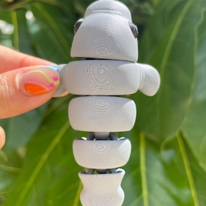 3D Gedruckter Manatee | Baby Seekuh | Gliederseekuh | Fidget Spielzeug