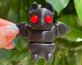 3D Printed Bat | Tiny Bat | Articulated Bat | Fidget Toy