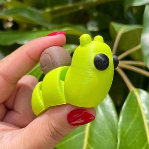 3D Printed Snail | Tiny Snail | Articulated Snail | Fidget Toy