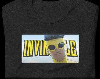 Invincible T-Shirt | Superhero Graphic Tee |