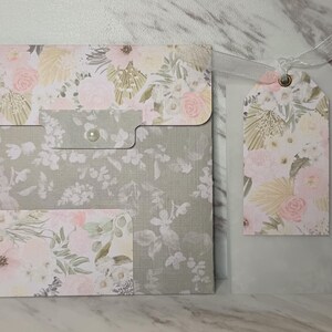 Enveloppe - style double poche - journal indésirable/carte cadeau/création en papier/éphémères/poche en papier