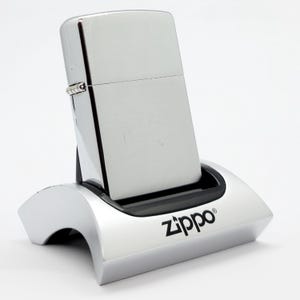 Vintage Zippo 200 Brushed Chrome Lighter 2006 – Made in USA – Unused in Original Box