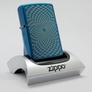 Zippo Minimalism Design Lighter Collectible New in Box Cerulean