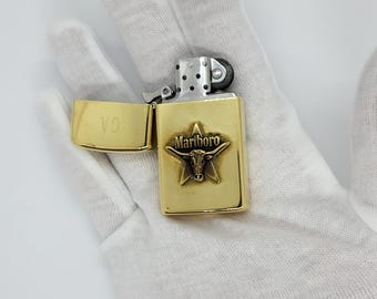 Marlboro Zippo マルボロ カウボーイ スター 1992年製 【公式通販】