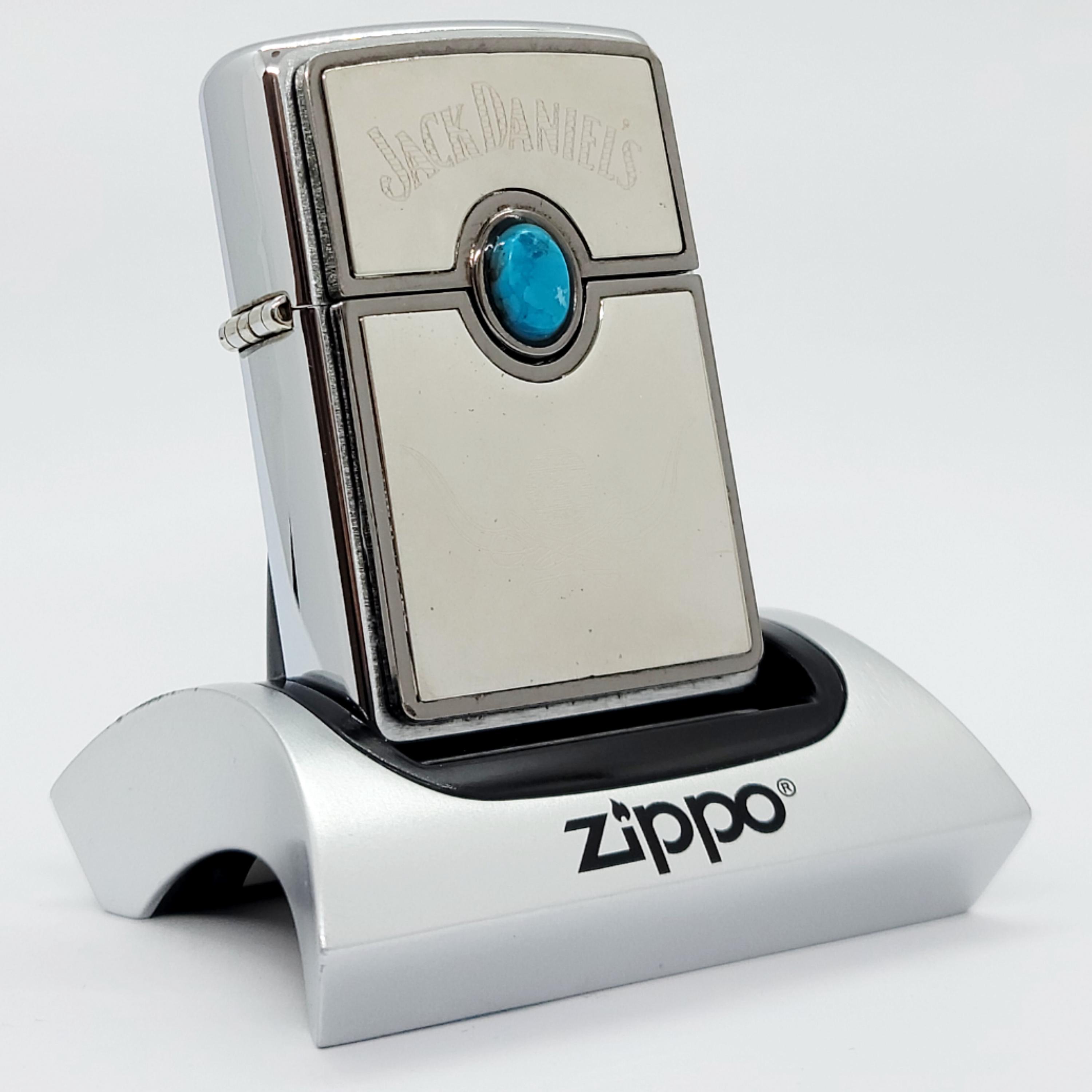 Buy Vintage 2004 Zippo Lighter: Jack Daniel's Turquoise Stone