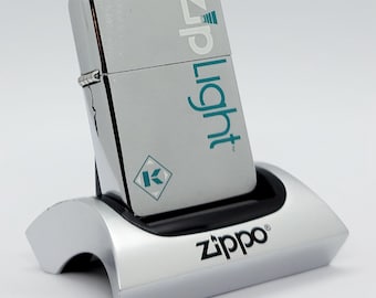 Zabytkowa latarka Zippo Zipplight z 1996 roku z diodą LED – oryginalne pudełko, stan idealny, kolekcjonerska