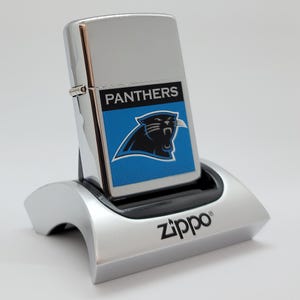 Vintage  Zippo Lighter Carolina Panthers NFL 22651 Rare New in Box