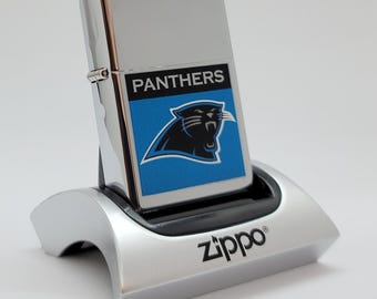 Vintage  Zippo Lighter Carolina Panthers NFL 22651 Rare New in Box