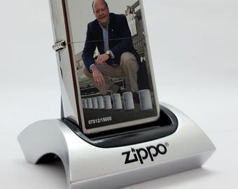 Briquet Zippo de collection série A édition limitée dans le temps George B Duke neuf dans sa boîte