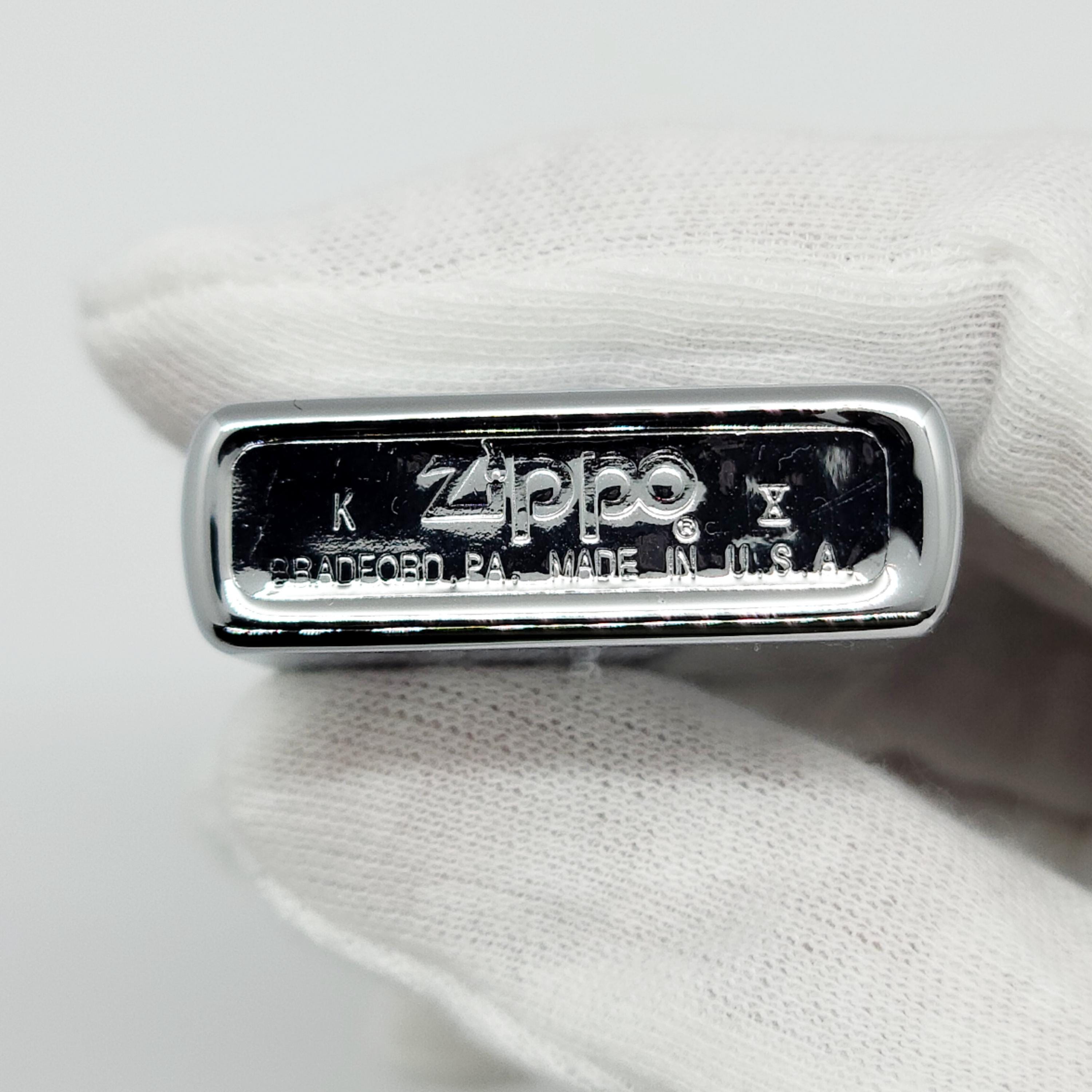 Vintage 1994 Winston Select Zippo Lighter High Polish Chrome Brand