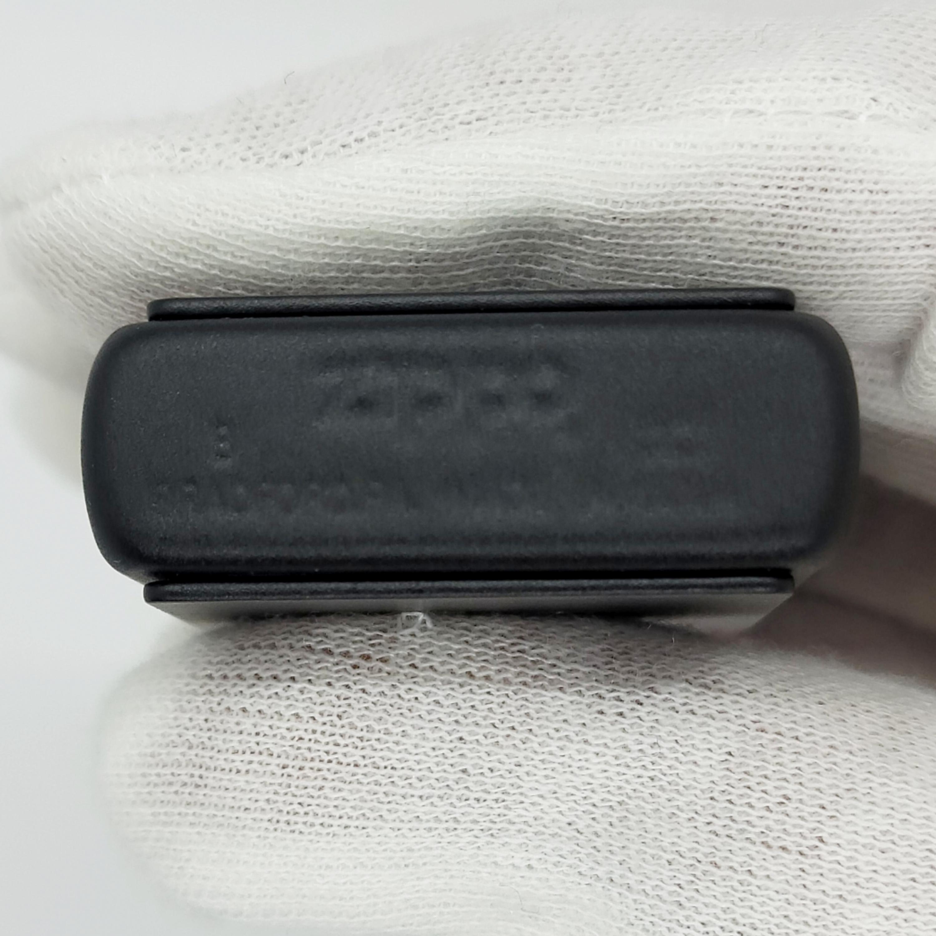 Vintage 1996 Zippo Marlboro Red Roof Lighter: Matte Black, Mint